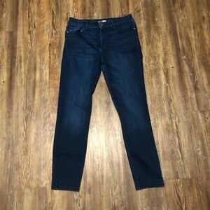 DL1961 Jeans Women's 28 Florence Cropped Mid Rise Instasculpt Denim Morgana Wash